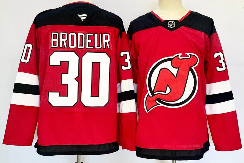 New Jersey Devils #30 Martin Brodeur Jersey 2025 Premium Stitched