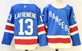 Men's New York Rangers #13 Alexis Lafreniere Jersey Blue 2025 Stitched