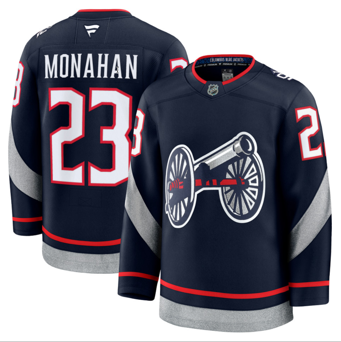 Stefan Matteau Jersey #23 Columbus Blue Jackets 2025 Stadium Series