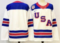 Men's USA Blank White 2025-2026 Stitched Hockey Jersey