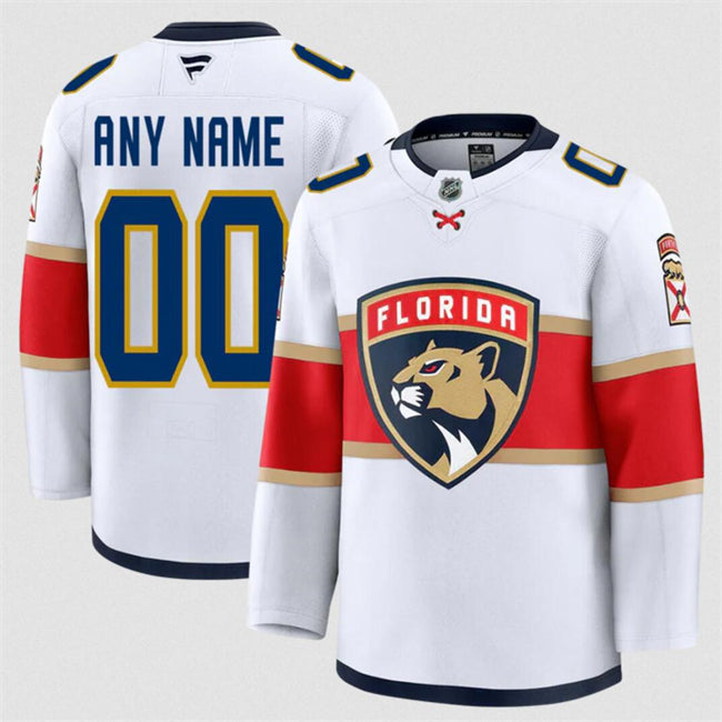 Custom Florida Panthers Jersey Name, Number 2025 Premium Stitched