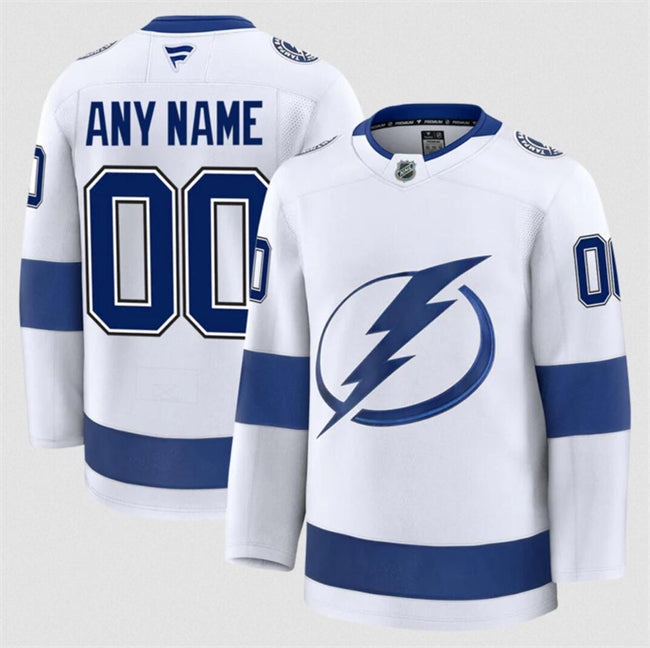 Custom Tampa Bay Lightning Jersey Name, Number 2025 Premium Stitched