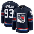 New York Rangers #93 Mika Zibanejad Jersey 2025 Premium Stitched