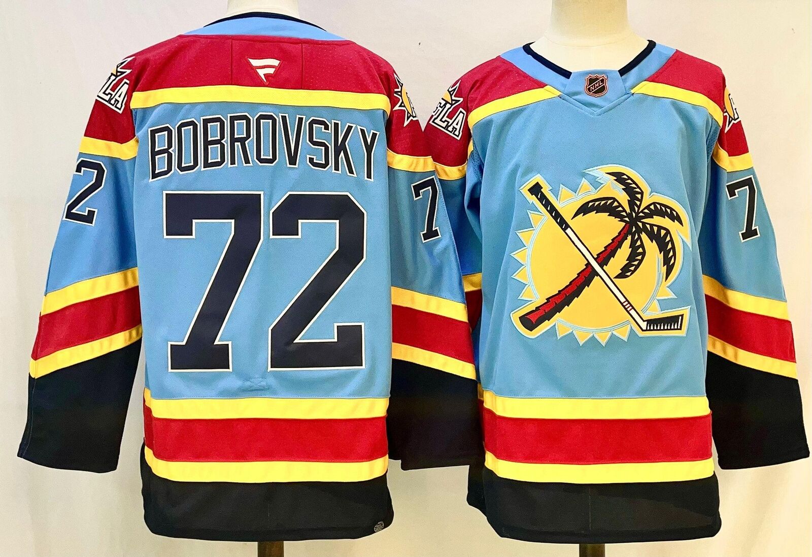 Men’s Sergei Bobrovsky Jersey #72 Florida Panthers