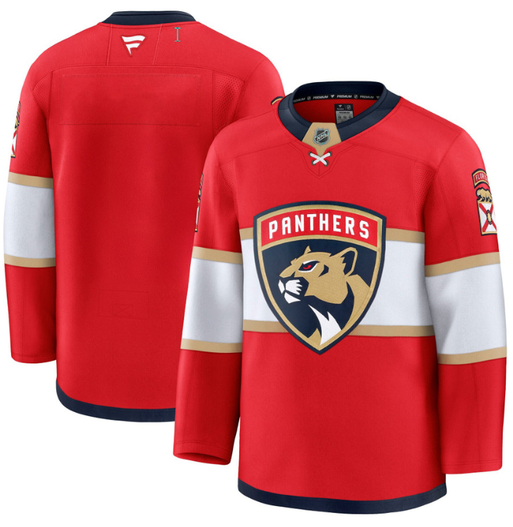 Men's Team Jersey Florida Panthers 2025 Premium All Stitched