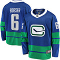 Ancouver Canucks #6 Brock Boeser Premier Breakaway Jersey 2025 Premium Stitched