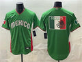 Mexico Baseball Jersey Team Big Logo Green 2026 World Baseball Classic Home Stadium Stitched