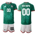 Mexico Custom Green 2026 World Cup Home Soccer Jersey Suit