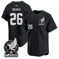 Mexico Jersey #26 Mexico 2026 National Team Vapor Baseball Stitched