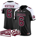 Michael Wortham Jersey #6 Montana Grizzlies 2025 Vapor Stitched
