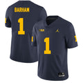 Michigan Wolverines #1 Jaishaw Barham Football Jersey Stitched