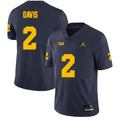 Michigan Wolverines #2 Jadyn Davis Football Jersey Stitched