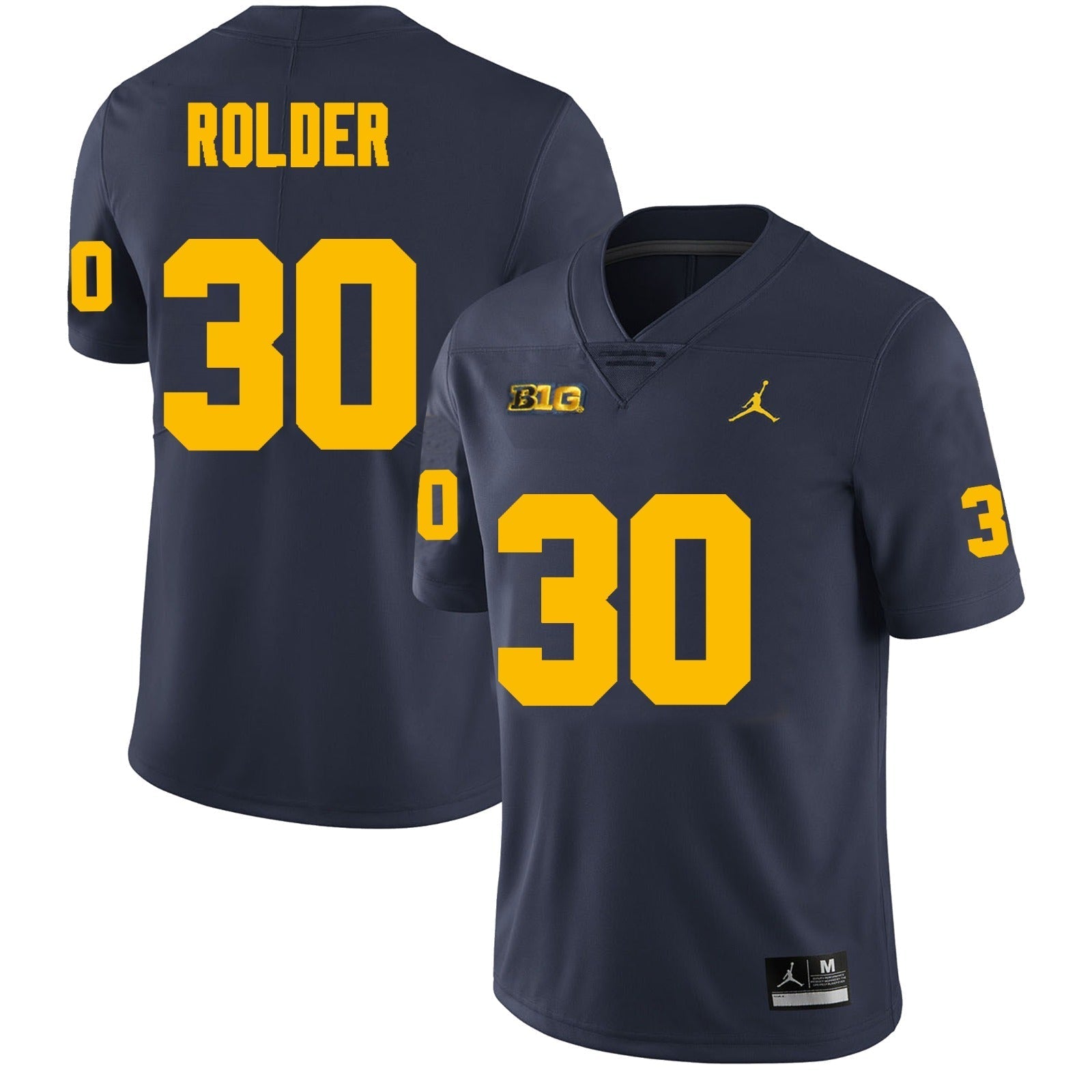Michigan Wolverines #30 Jimmy Rolder Football Jersey Stitched