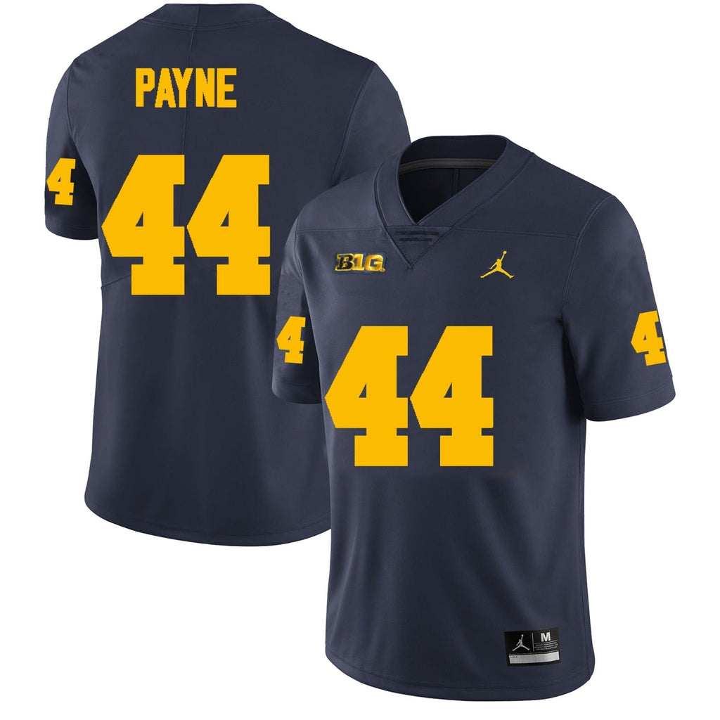 Michigan Wolverines #44 Damon Payne Football Jersey Stitched