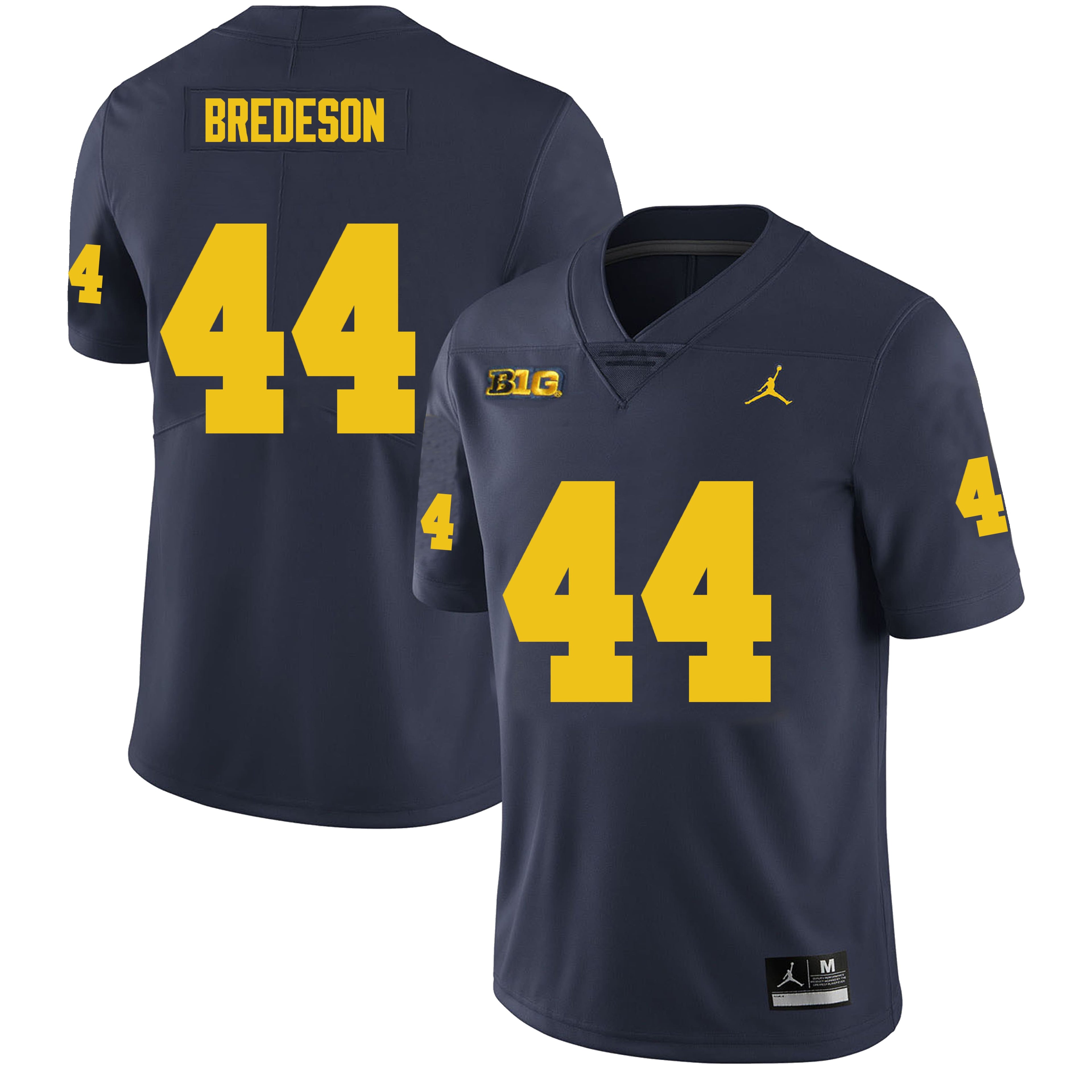 Michigan Wolverines #44 Max Bredeson Football Jersey Stitched