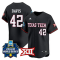 Mihyia Davis Jersey #42 Red Raiders Softball 2026 World Series (WCWS)