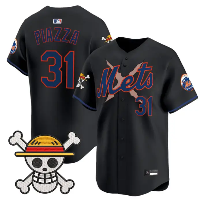 Mike Piazza Jersey #31 New York Mets One Piece Premier Stitched