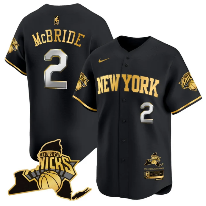 Miles McBride Jersey #2 New York Knicks Vapor Baseball Stitched
