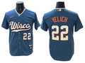 Milwaukee Brewers #22 Christian Yelich 2026 City Connect Limited Jersey - Blue