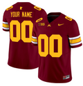 Minnesota Gophers Football Custom Jersey All Stitched Maroon