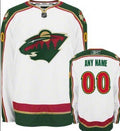 Minnesota Wild Customized White Jersey Stitched