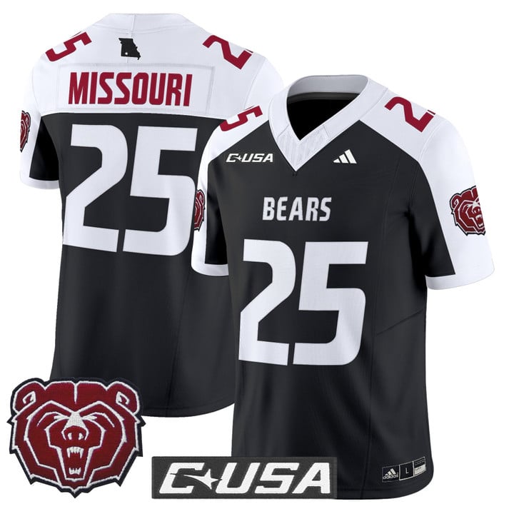 Missouri Jersey #25 Missouri State Bears 2025 Vapor Limited Stitched