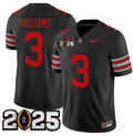 Miyan Williams Jersey #3 Ohio State 'Heritage Stripe' 2025 CFP Final
