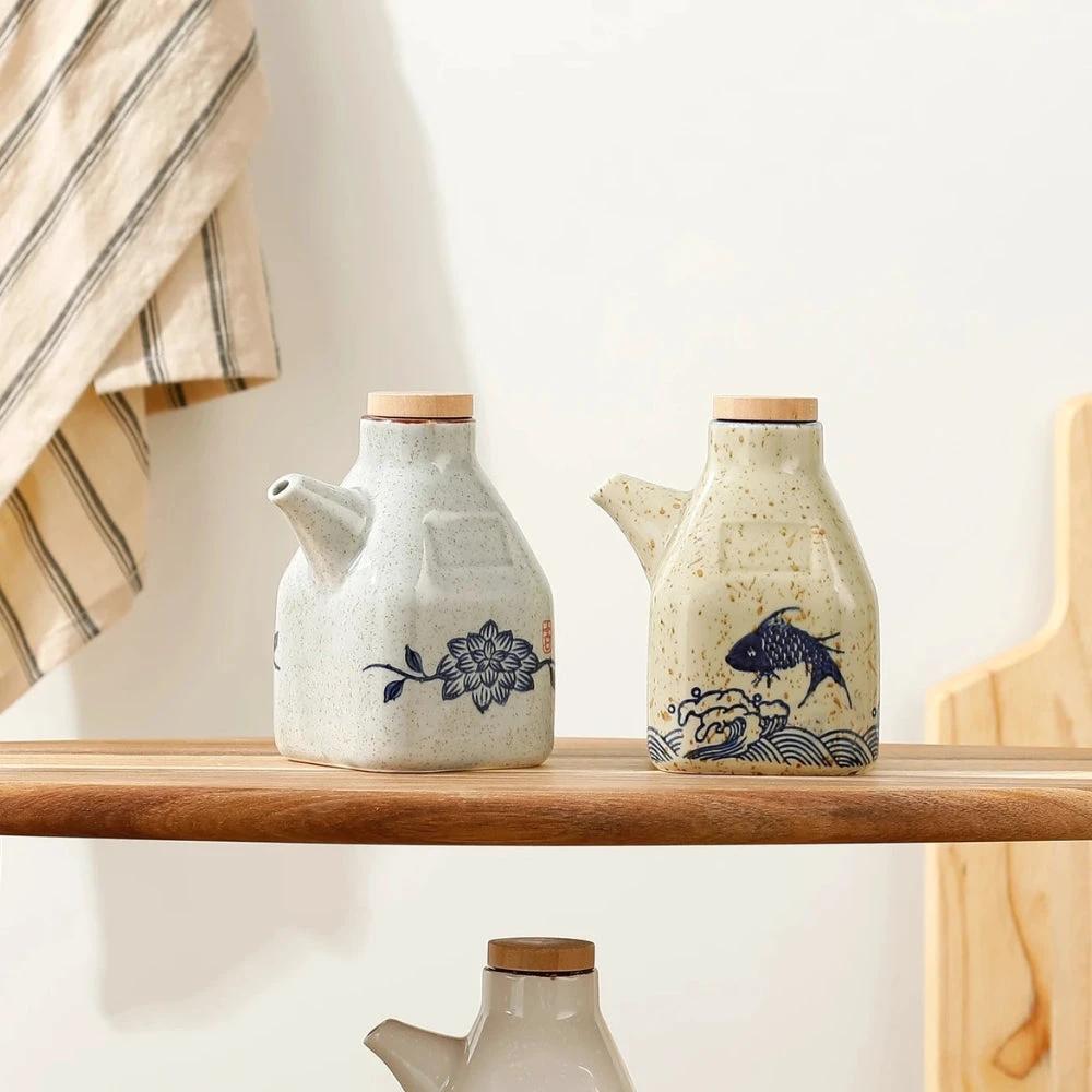 Mizuno Ceramic Oil and Sauce Dispenser