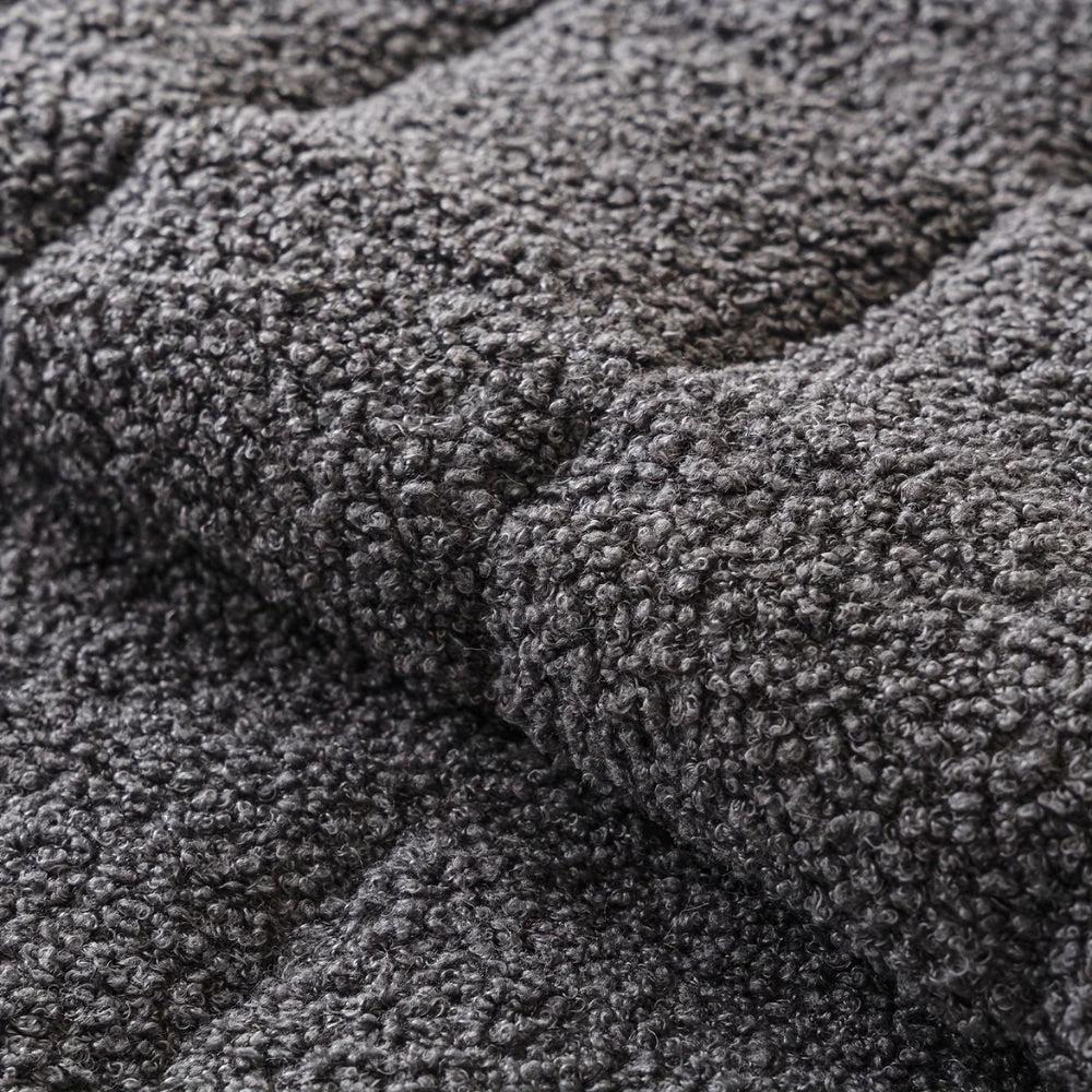 Modern Square Boucle Anti-Slip Couch Cover