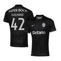 Morten Hjulmand 42 Sporting CP 2025-26 Away Match Jersey – Black