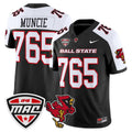 Muncie Jersey #765 Ball State Cardinals 2025 Limited Stitched