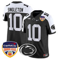 Nicholas Singleton Jersey #10 Penn State Orange Bowl Patch Stitched