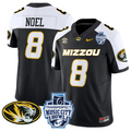 Nate Noel Jersey #8 Missouri Tigers 2024 Music City Bowl