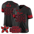 NOLA Jersey #508 Tulane Green Wave Stranger Things Edition Limited Stitched
