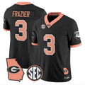 Nate Frazier Jersey #3 Georgia Bulldogs 2026 The Big Peach Stitched