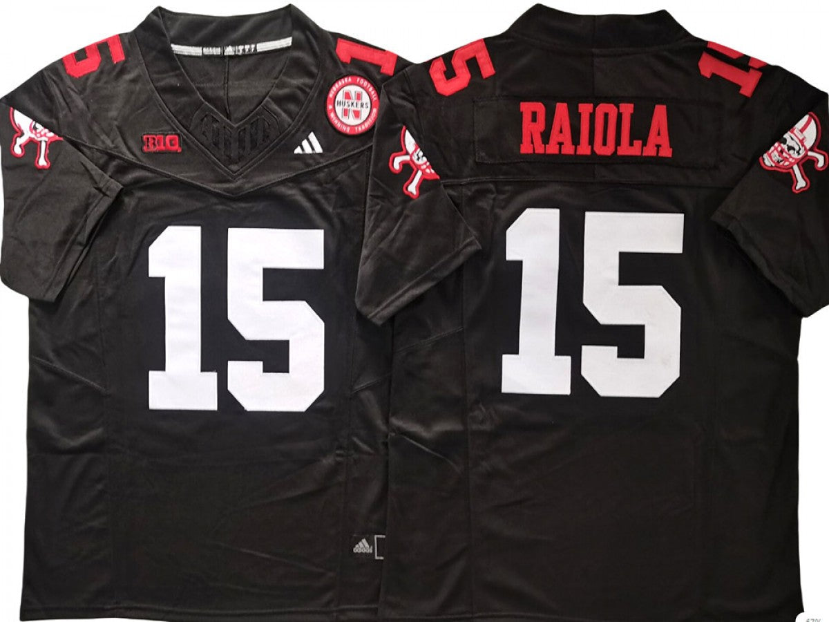 Nebraska Cornhuskers #15 Dylan Raiola Vapor F.U.S.E. Limited Jersey Stitched