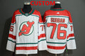 New Jersey Devils Custom White  Jersey Stitched