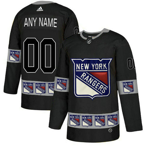 New York Rangers Custom Team Logos Fashion Jersey Stitched