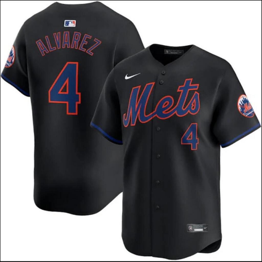 New York Mets #4 Francisco Alvarez Jersey Stitched