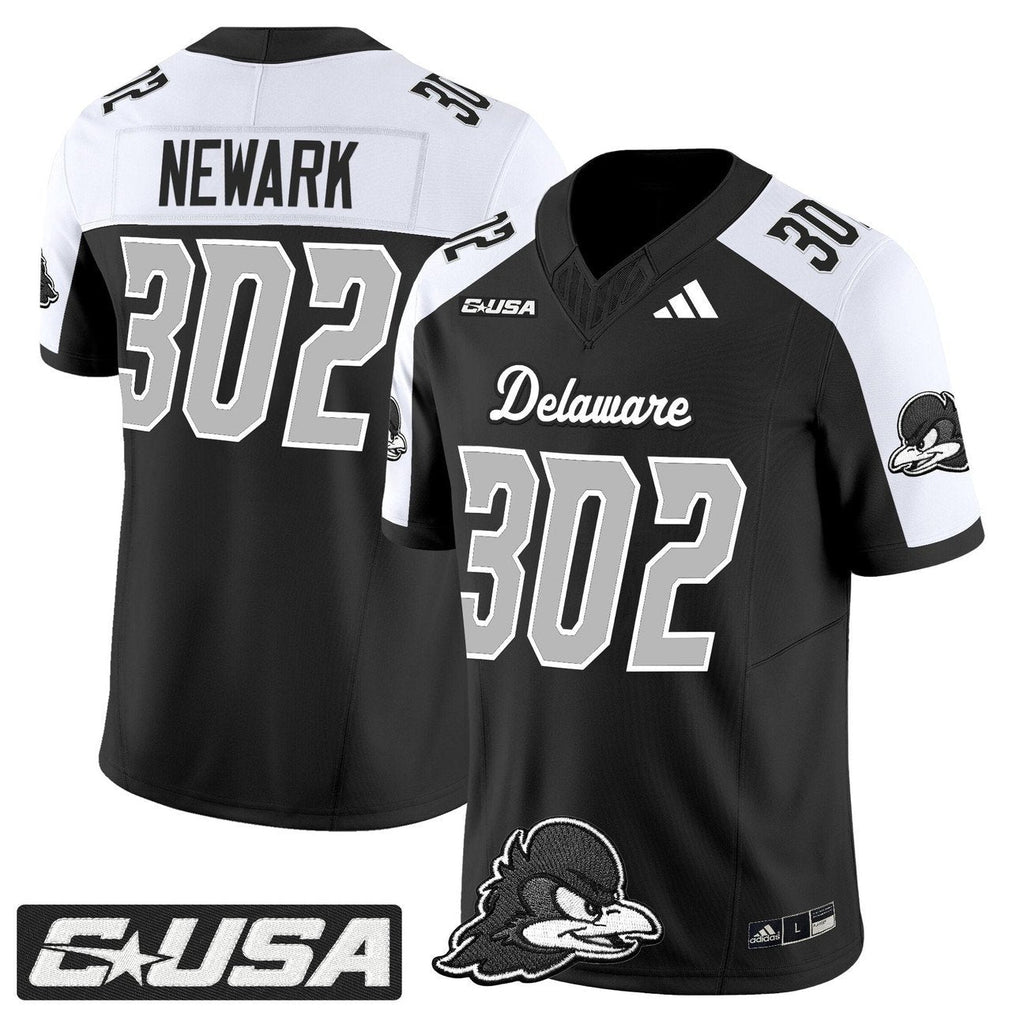 Newark Jersey #302 Delaware Blue Hens 2025 Limited Stitched