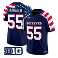 Nick Mangold Jersey #55 Ohio State America 250 Edition Limited Stitched