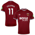 Niclas Fullkrug #11 West Ham United 2025-26 Home Match Jersey – Burgundy