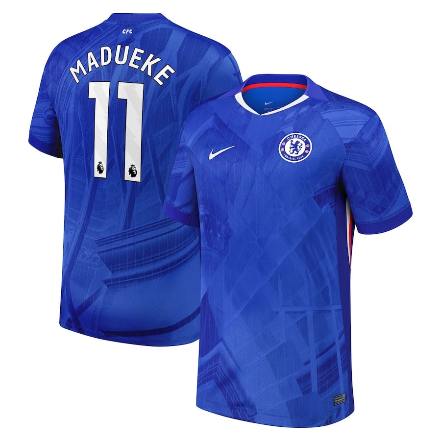 Omari Kellyman #37 Chelsea 2025-26 Home Match Jersey – Blue