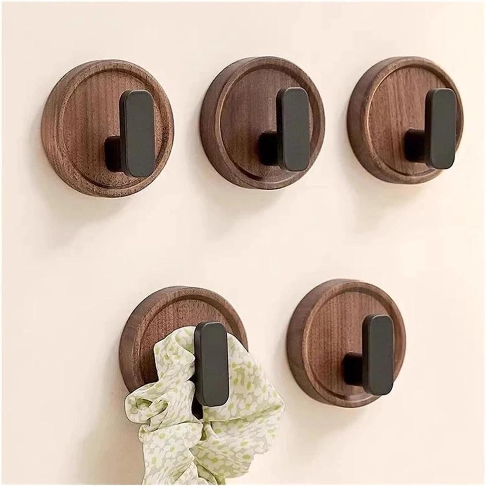 Nordic Walnut Wood Wall Hook