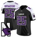 Northwestern Jersey #25 Northwestern Wildcats Honoring 95 Stitched