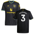 Noussair Mazraoui 3 Manchester United 2025-26 Third Match Jersey – Black