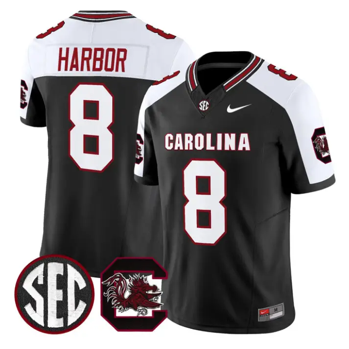 Nyck Harbor Jersey #8 South Carolina Gamecocks 2026 Limited Stitched