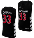 Ody Oguama Jersey #33 Cincinnati Bearcats College Basketball Replica