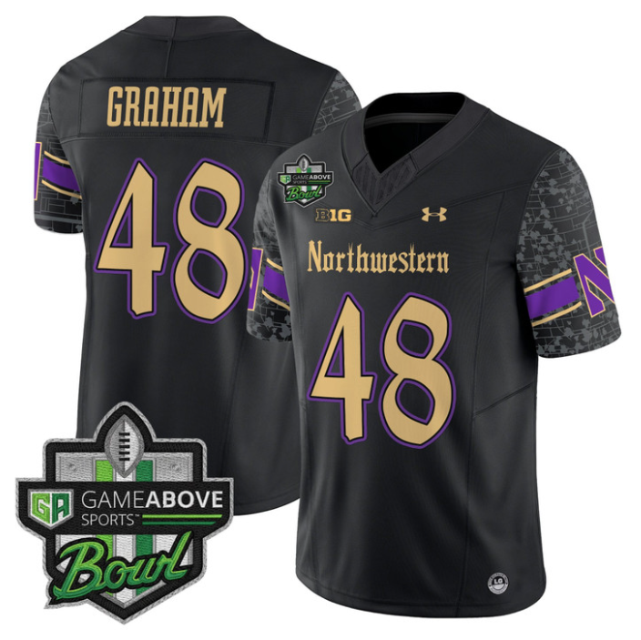 Otto Graham Jersey #48 Northwestern Wildcats 2025 GameAbove Sports Bowl