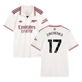 Oleksandr Zinchenko #17 Arsenal 2025-26 Third Jersey – Cream